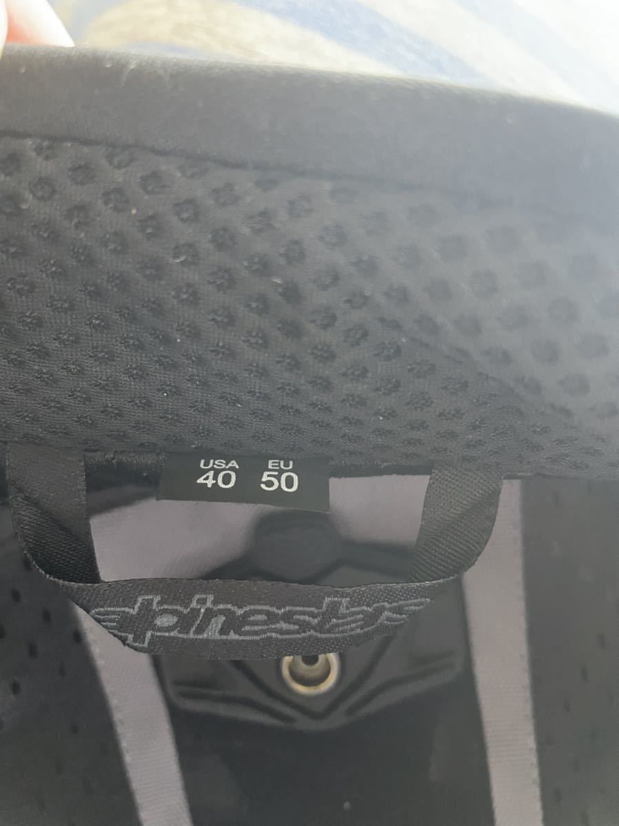 alpinestars アルパインスターズ GP PLUS R V2 レザージャケットBLACK WHITE RED サイズ50_3