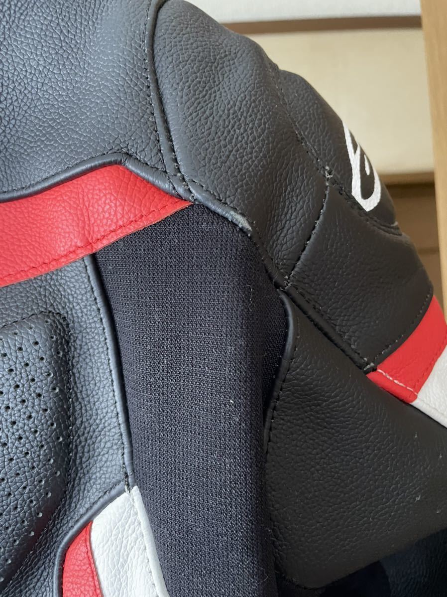 alpinestars アルパインスターズ GP PLUS R V2 レザージャケットBLACK WHITE RED サイズ50_5