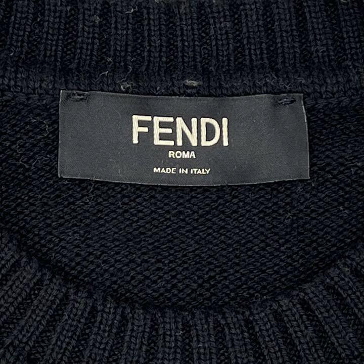 1円《未使用》FENDI フェンディ メンズ 20AW ズッカ FF ビッグロゴ L 