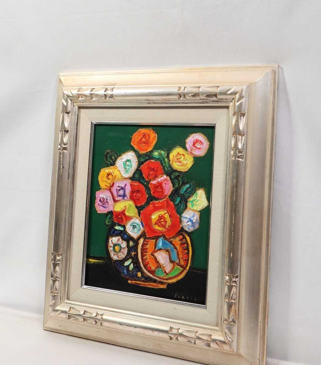 油彩画 市村司 作 「ばら」 油彩画 市村司 作 「ばら」の通販はau PAY