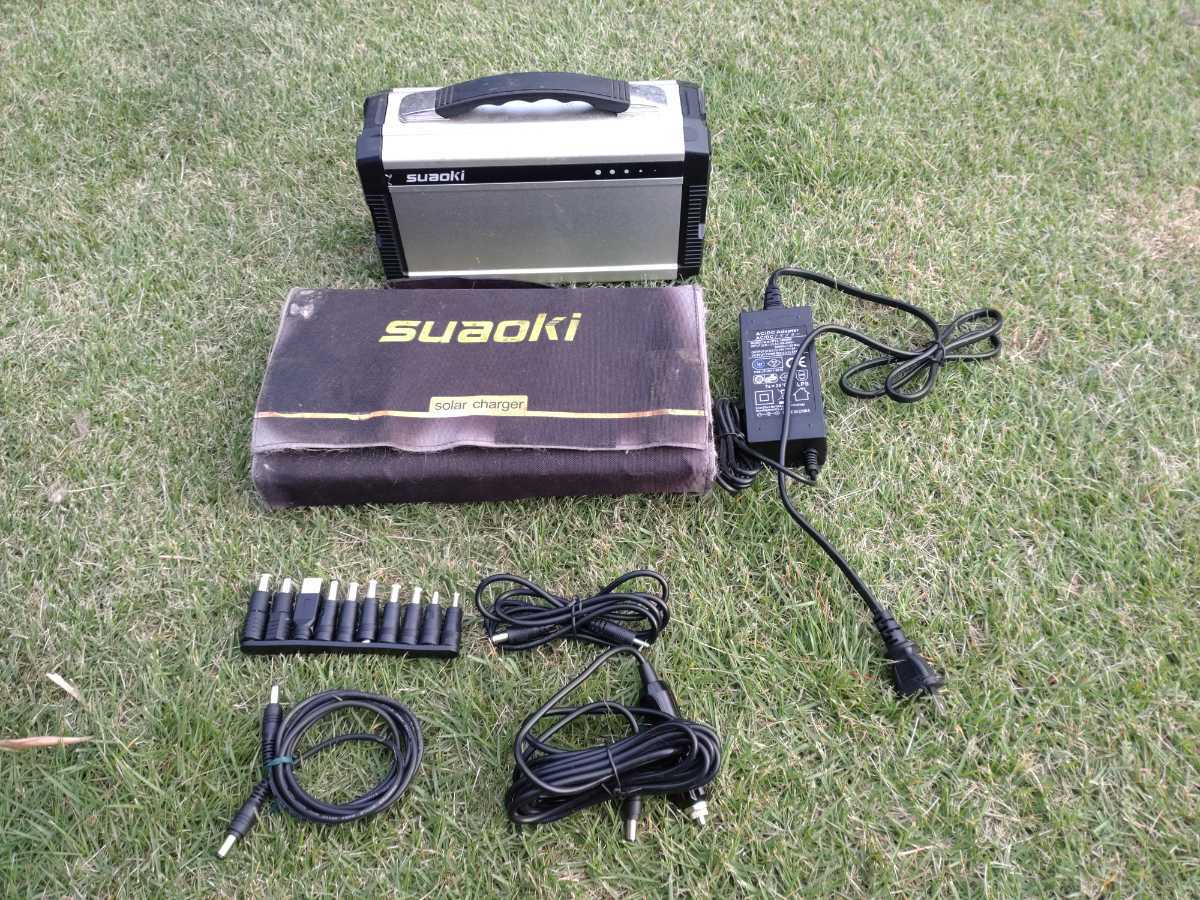 PORTABLE SOLAR GENERATOR suaoki ソーラー60w suaoki ソーラー