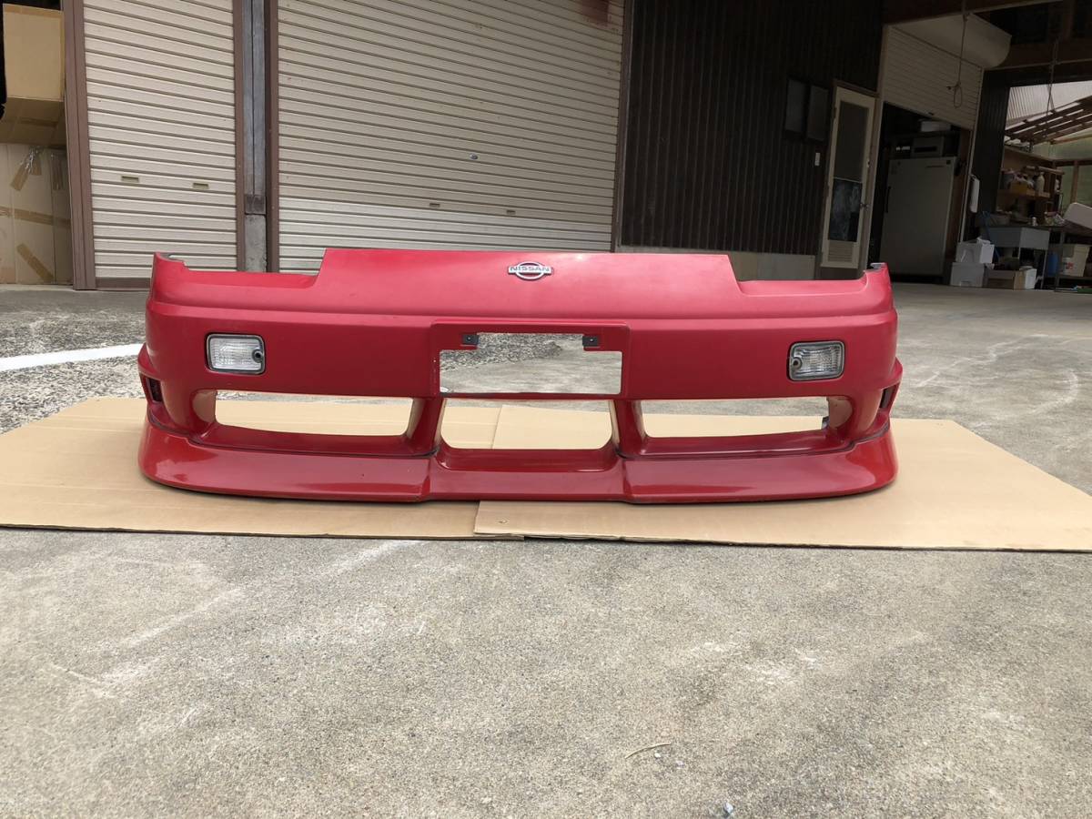 希少 180SX 純正 バンパー 中期 フロント パーツ 自動車、オートバイ