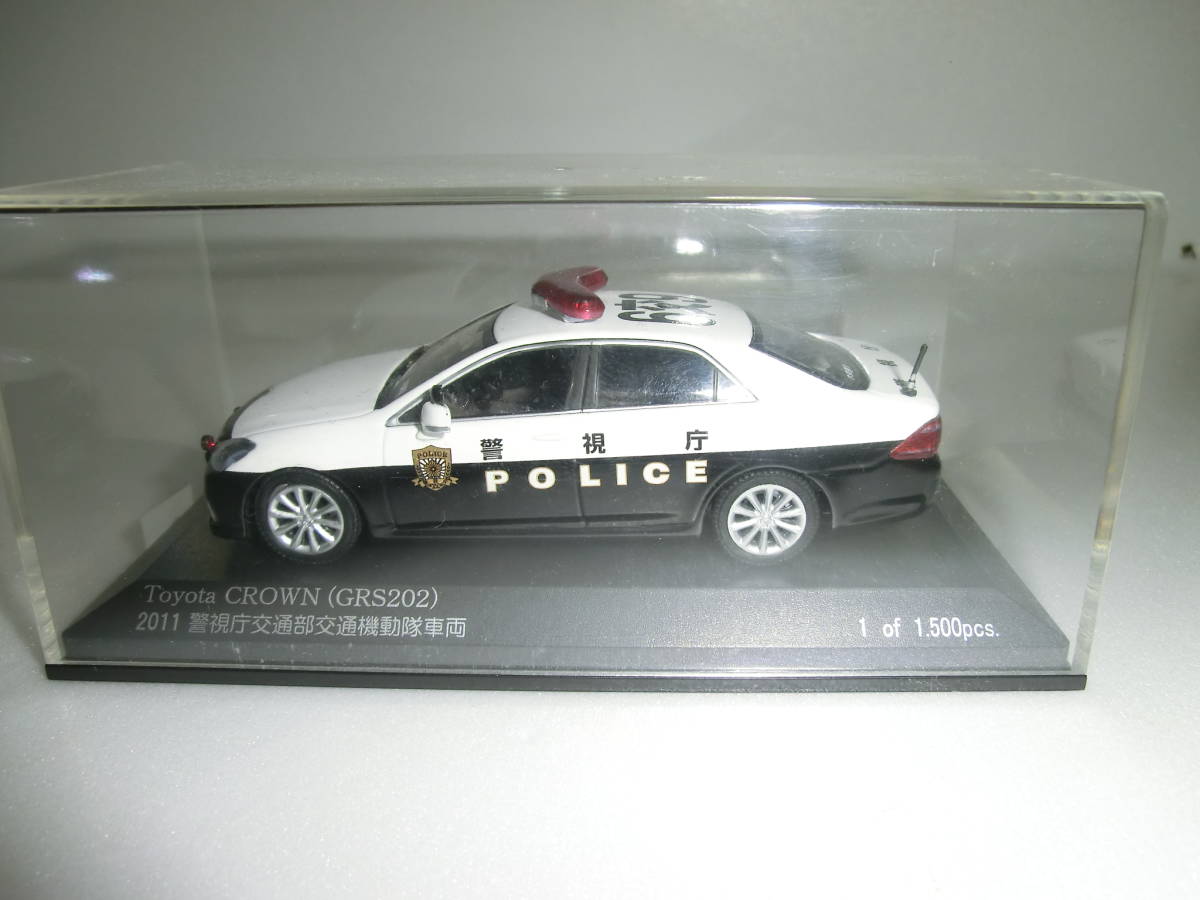 RAI'S レイズ 1/43 クラウン 2011 警視庁 交通機動隊 パトカー RAI'S レイズ 1/43 クラウン 2011 警視庁 交通機動隊 パトカー