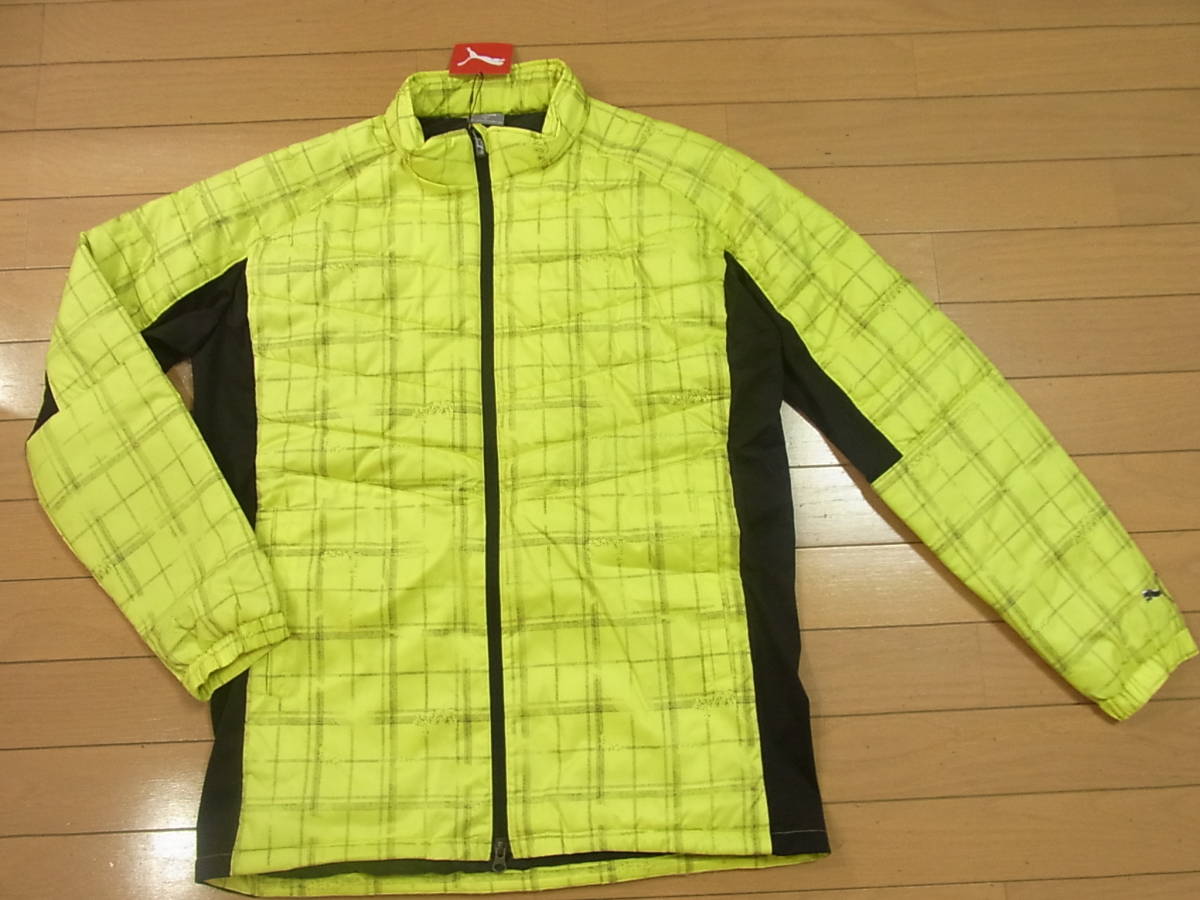 〓★新品 PUMA GOLFプーマゴルフ グラフィックパテッドジャケット/XL 定価17600円〓