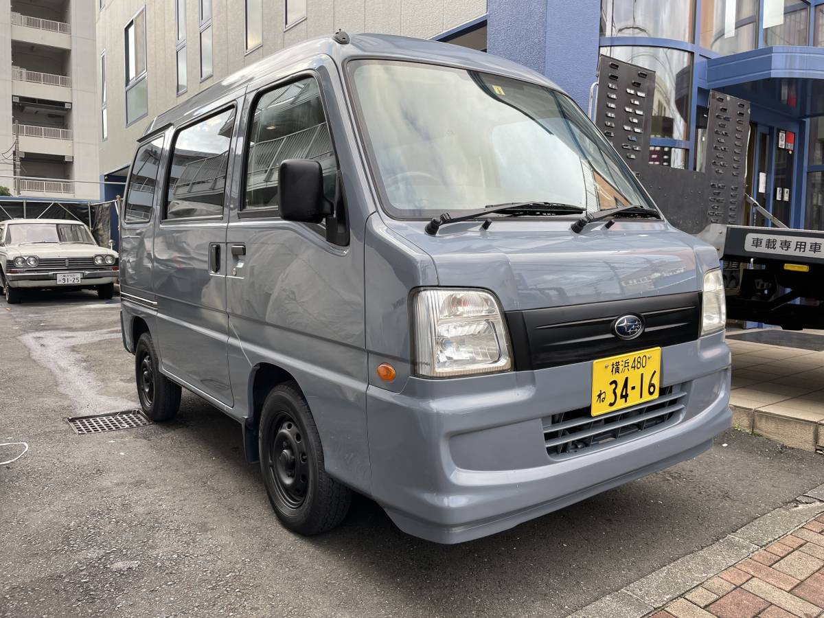 スバル サンバーバン TV2 H19年式 4WD 車検R6年8月まで 即乗り出し 