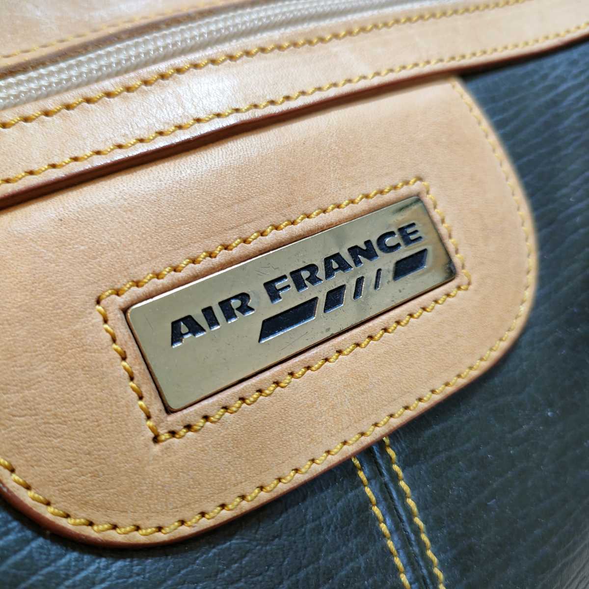 エールフランス FRANCE AIR 海馬ロゴ | 希少品 長財布 がま口 Air France &frasl; エール・フランス パスポート レイモン・サヴィニャック : エールフランス航空ビジネスクラスHIS