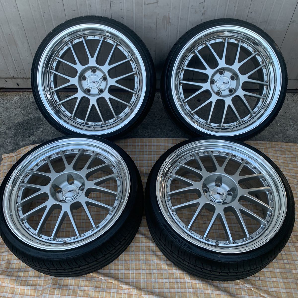 SSR MS1 20インチ タイヤホイール 4本 セット 20×10j+49 20×9j+44 245
