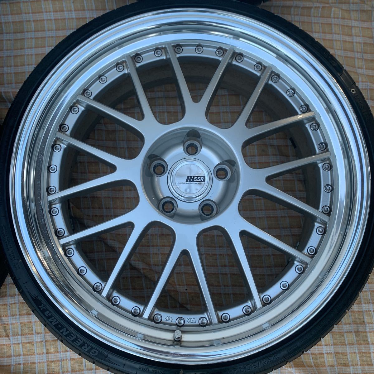 SSR MS1 20インチ タイヤホイール 4本 セット 20×10j+49 20×9j+44 245