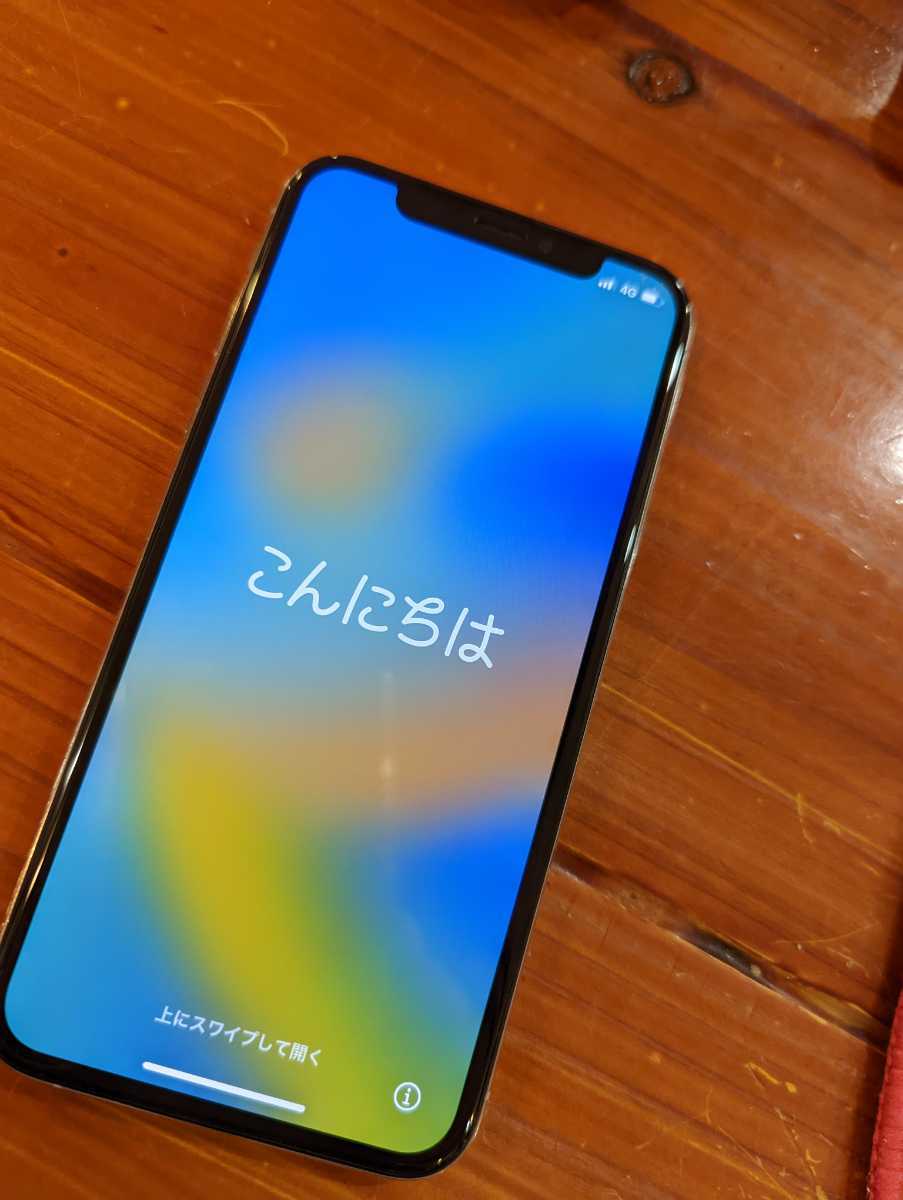 iPhone XS 64gb SIMロック解除 シルバージャンク 64GB iPhone シルバー