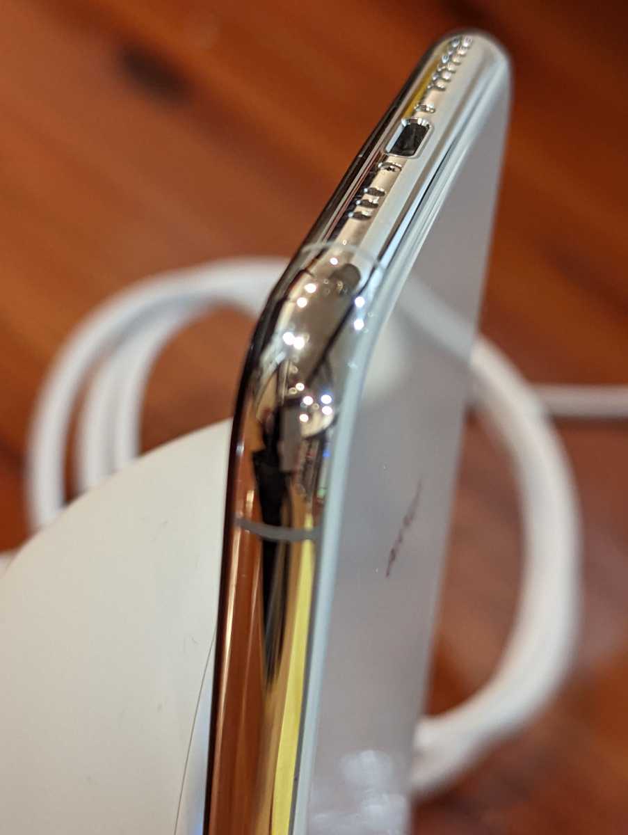 iPhone XS 64gb SIMロック解除 シルバージャンク 64GB iPhone シルバー