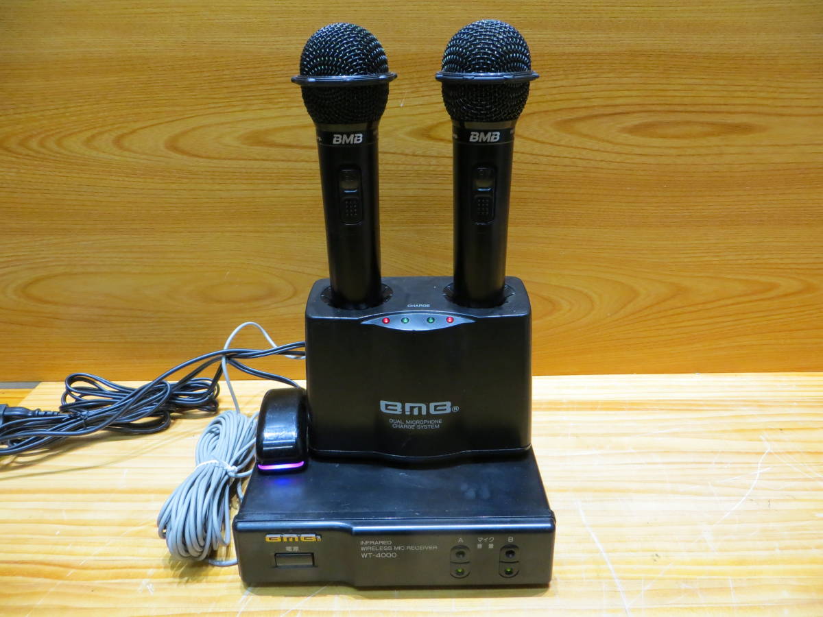 BMB MC-330/WM-600 ワイヤレスマイク セット◇ジャンク品【福岡】 第一