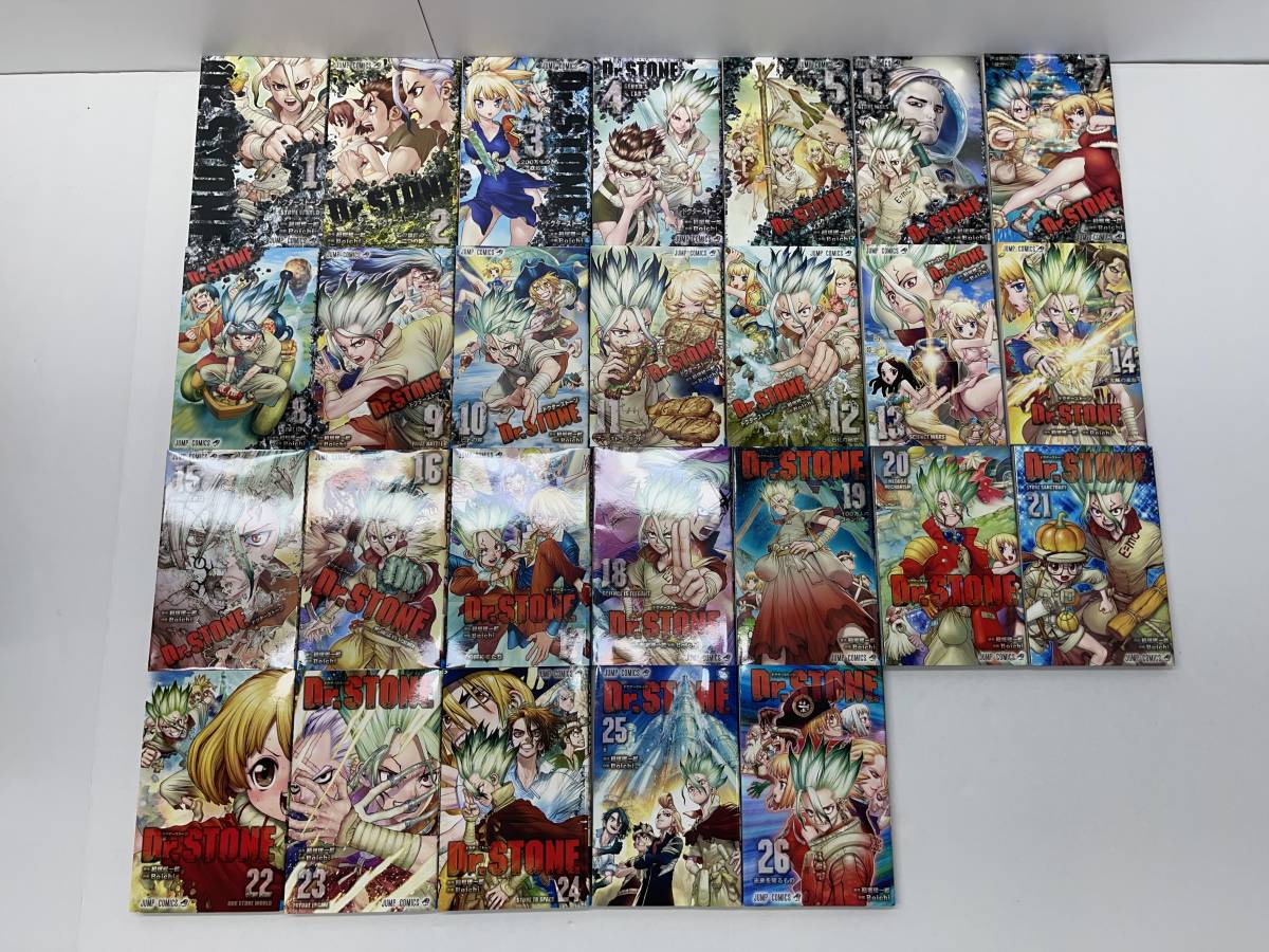 ジャンク】Dr.STONE 全巻セット 全26巻 漫画 【公式通販】