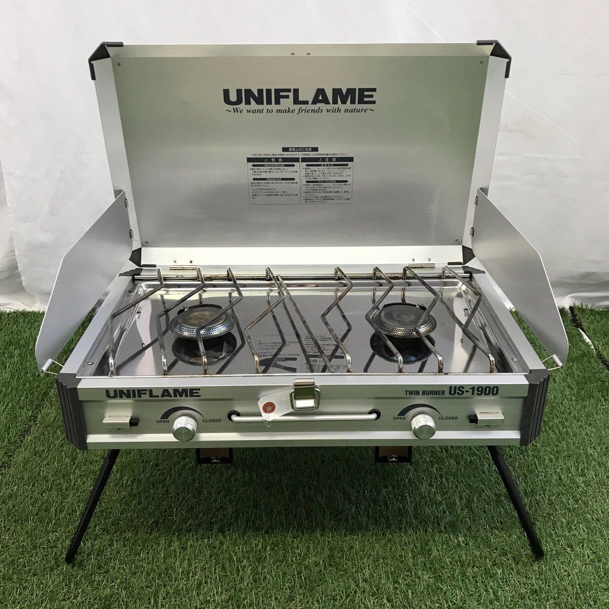 UNFLAME US-1900 ツインバーナー ツーバーナー アウトドア UNIFLAME