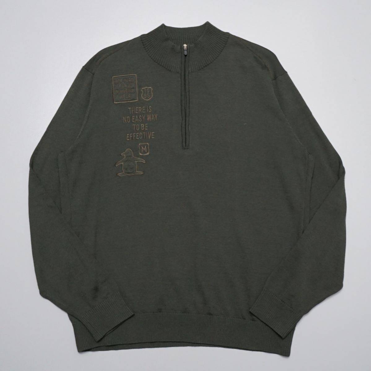 TE9345◎Munsingwear マンシングウェア メンズLL リトルピート ロゴ