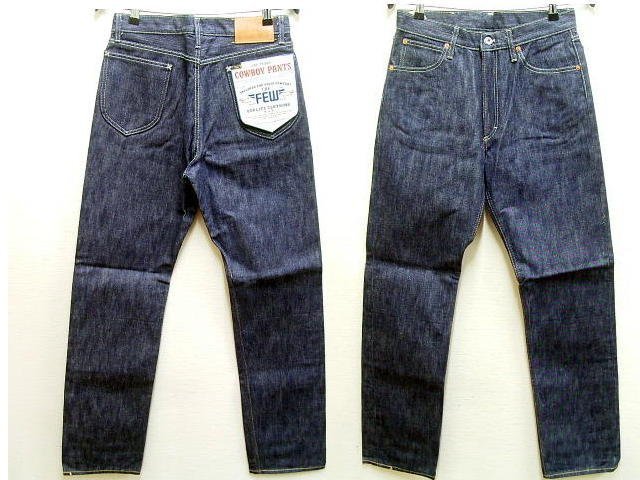 ◇即決[W31]未使用品 THE FEW TF503XH COWBOY PANTS 大戦モデル リジッド カウボーイ ザフュー ビンテージ復刻 デニムパンツ■4932