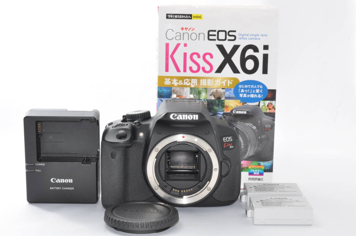 EOS Kiss X6i Canon ☆極上美品☆ ボディ CANON キャノン キヤノン 