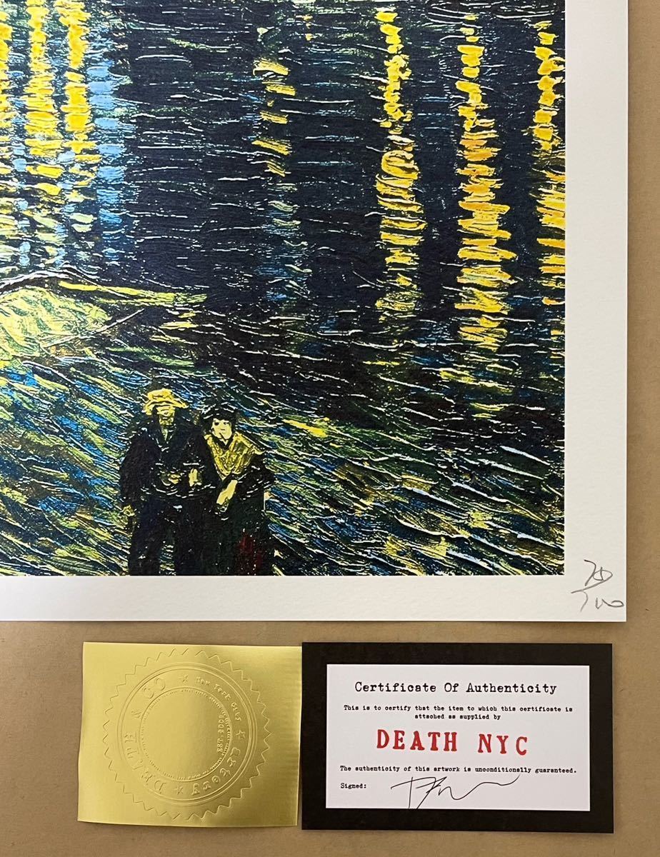 DEATH NYC 世界限定100枚 現代アートポスター エヴァンゲリオン 綾波