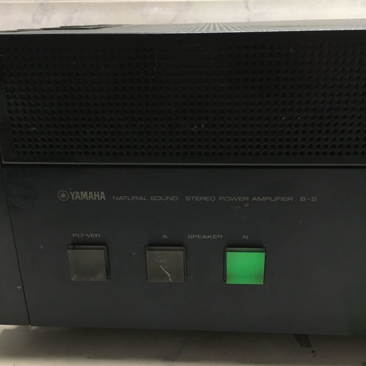 最安値，最新作 (L4571) YAMAHA ヤマハ B-5 アンプ 