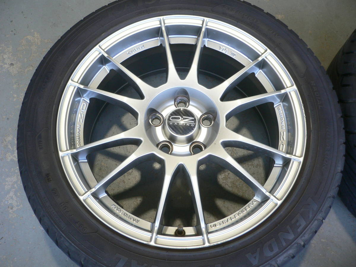 ☆OZ RACING ULTRALEGGERA ウルトラレッジェーラ 7.5J+40 pcd108/5H 