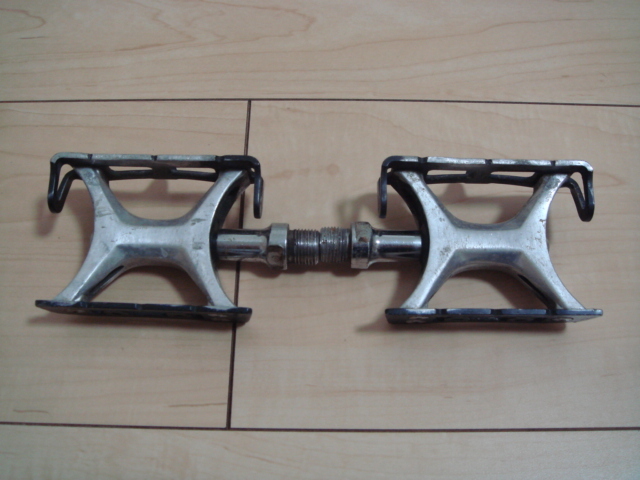 サンツアー シュパーブ プロ ピスト ペダル 競輪 NJS SUNTOR SUPERBE