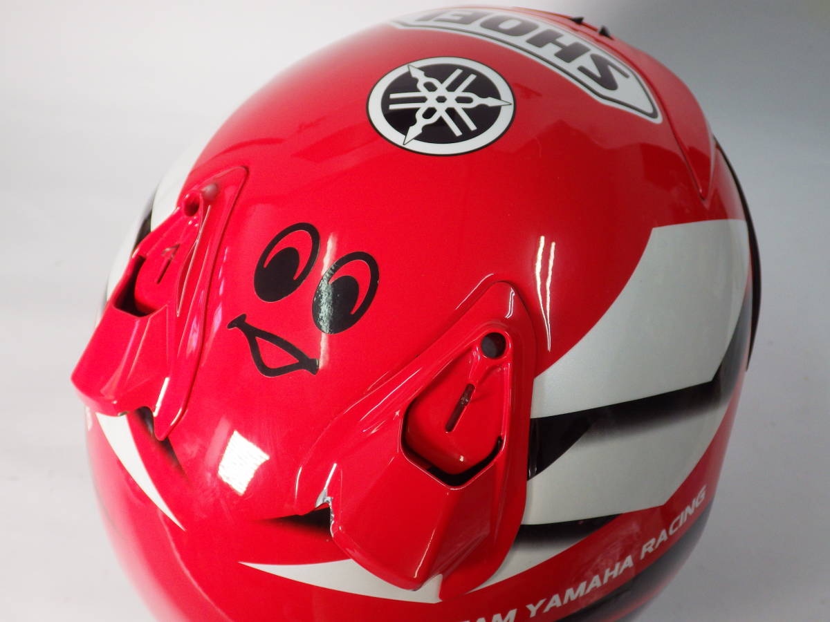 G217) 1円 外装 美品 超希少 SHOEI J-FORCE2 YAMAHA RACING ショーエイ