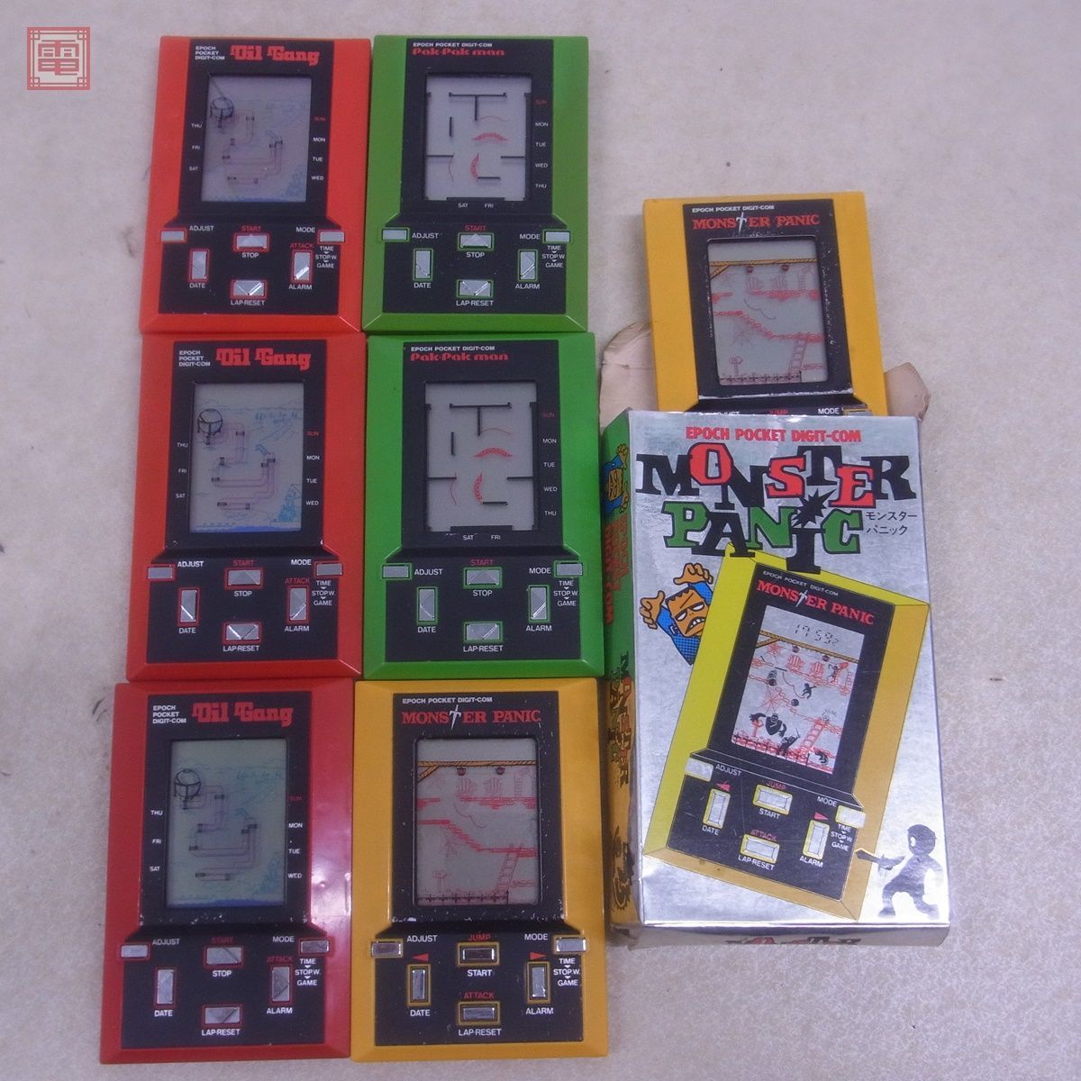 希少】 モンスターパニック＋パクパクマン ☆LSIゲーム☆ ＠ 希少