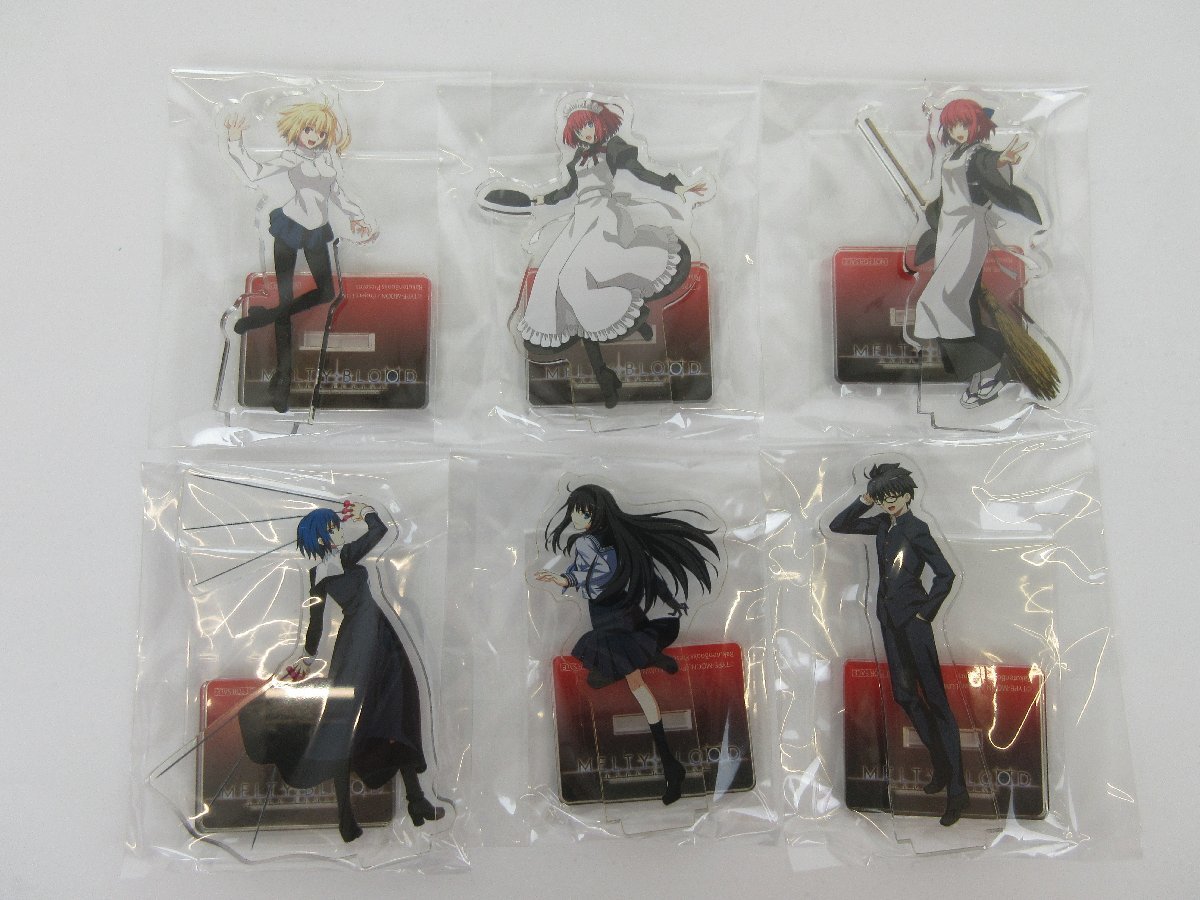 MELTY BLOOD TYPE LUMINA 2巻 アクリルスタンドフィギュア MELTY BLOOD: TYPE LUMINA☆ 特典 アクリルスタンド6種セット☆未開封