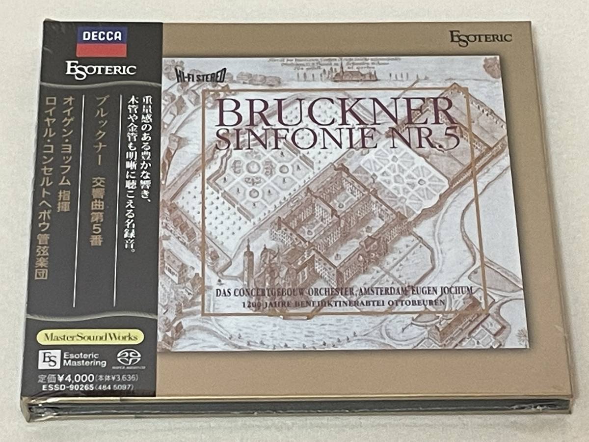 大得価，定番人気 ESOTERIC SACD HB オイゲン ヨッフム指揮 ブルックナー：交響曲第５番 ロイヤル コンセルトヘボウ管弦楽団 ESSD-90265(交響曲)｜売買されたオークション情報、yahooの商品情報をアーカイブ公開 - オ 交響曲