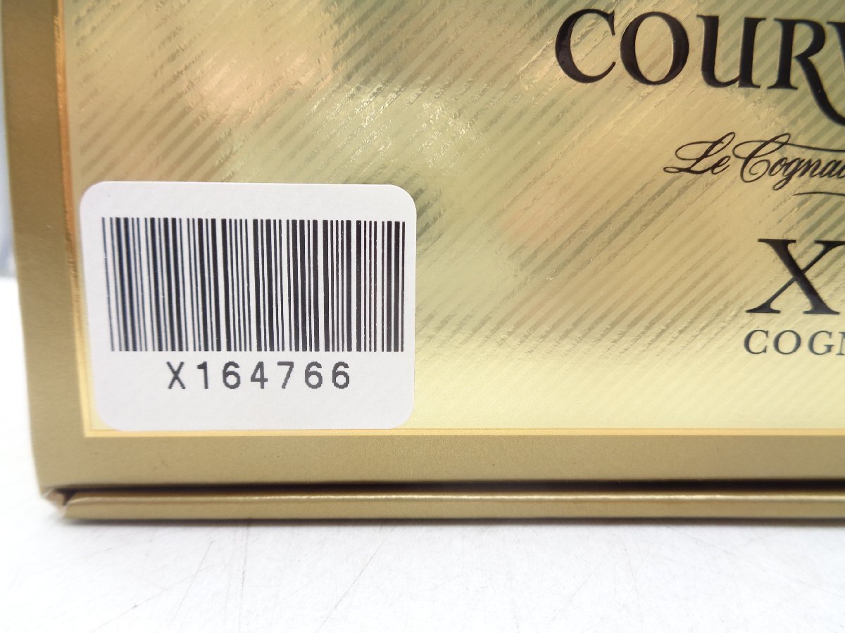 COURVOISIER XO クルボアジェ XO コニャック ブランデー 700ml 箱入 未開封 古酒 X164766 XO クルボアジェ コニャック - Cognac 保管