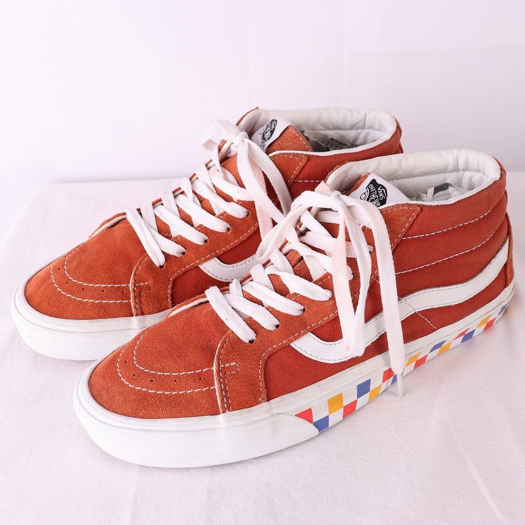 【限定SALE，安い】 バンズ スケートハイ 28.5cm/VANS SK8-HI OLD SKOOL スニーカー オレンジ 白 古着 メンズ et1653(28.5cm)｜売買されたオークション情報、yahooの商品情報をアーカイブ公開 - オークファン 28.5cm