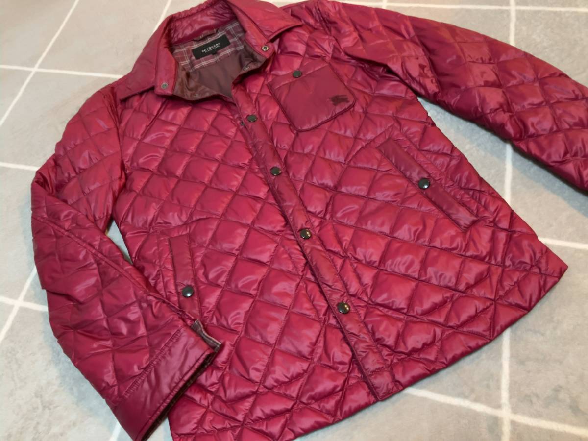 バーバリーブラックレーベル キルティング BLACK BURBERRY ダウン