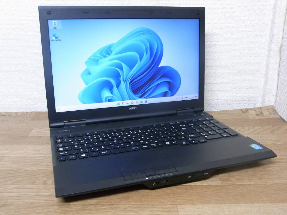 NEC VersaPro VK24L/L-H Core i3 4000M 2.40GHz 4GB 320GB Sマルチ Windows11 Pro 64bit 搭載 15.6型 1366x768 中古パソコン