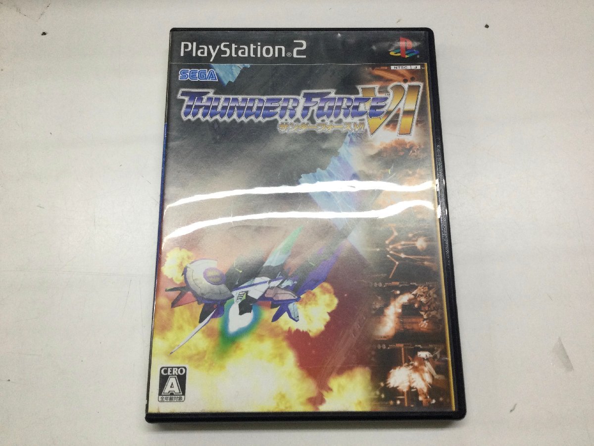 訳アリPS2ソフト サンダーフォースVI サンダーフォース6 レア THUNDER