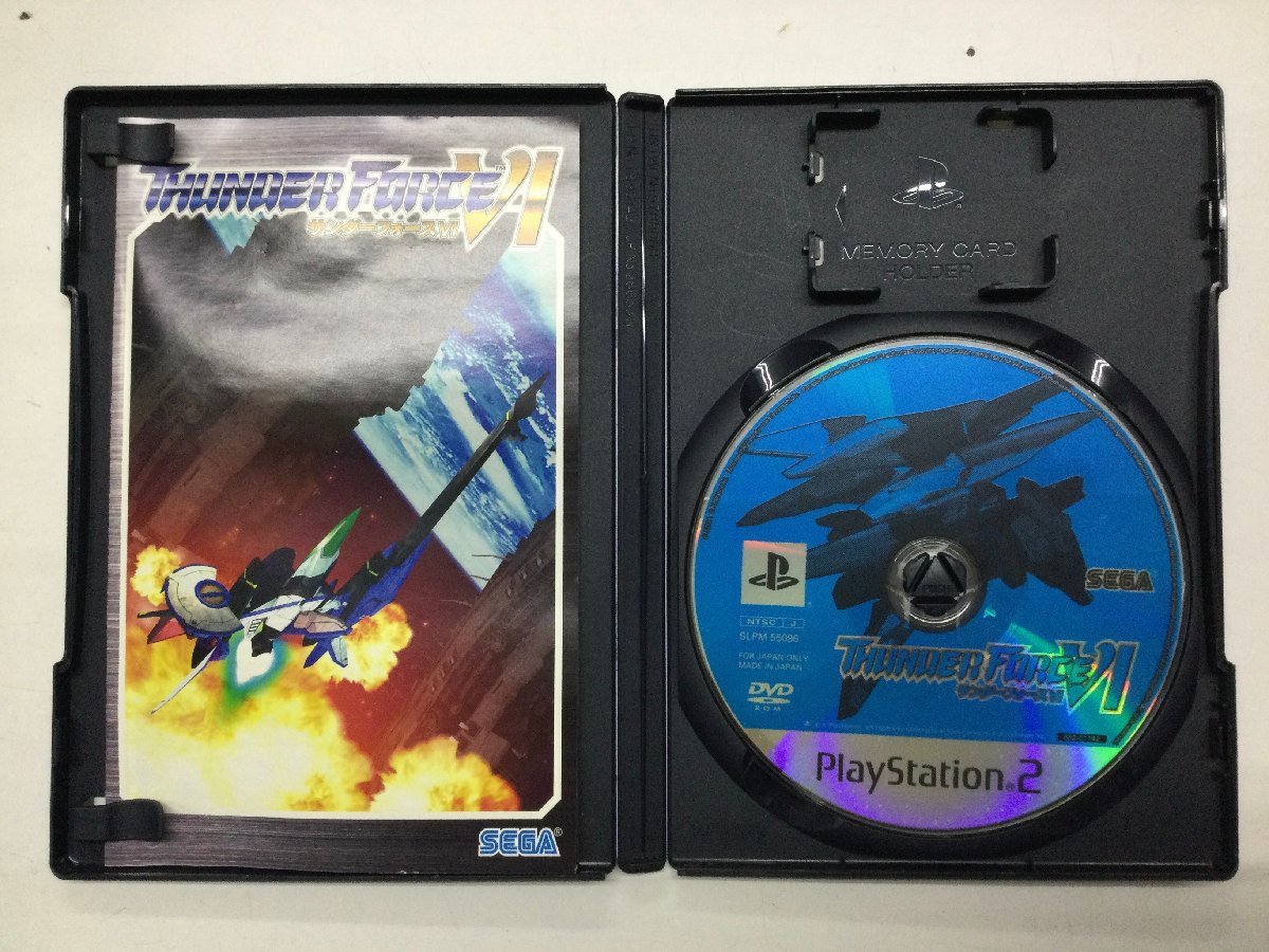 訳アリPS2ソフト サンダーフォースVI サンダーフォース6 レア THUNDER