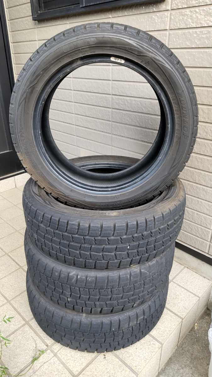 ダンロップ スタッドレス 185/55R16 バリ山 2018年製 バリ山