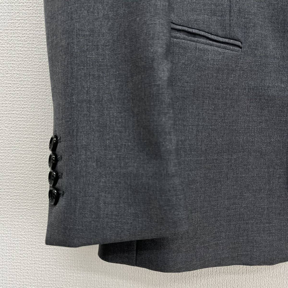 リチウムオム ジャケット46 グレー 良品 LITHIUM HOMME LITHIUM HOMME