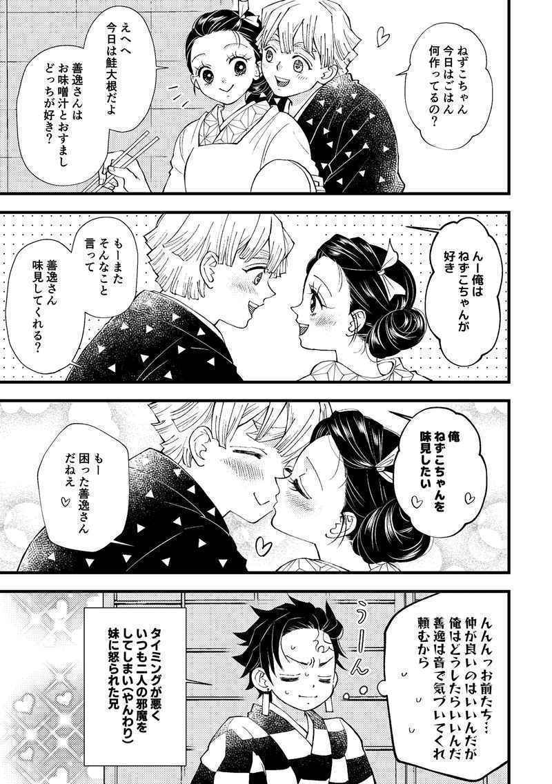 ぜんねず再録 栄堂 鬼滅の刃同人誌 我妻善逸×竈門禰豆子 A5 248pの