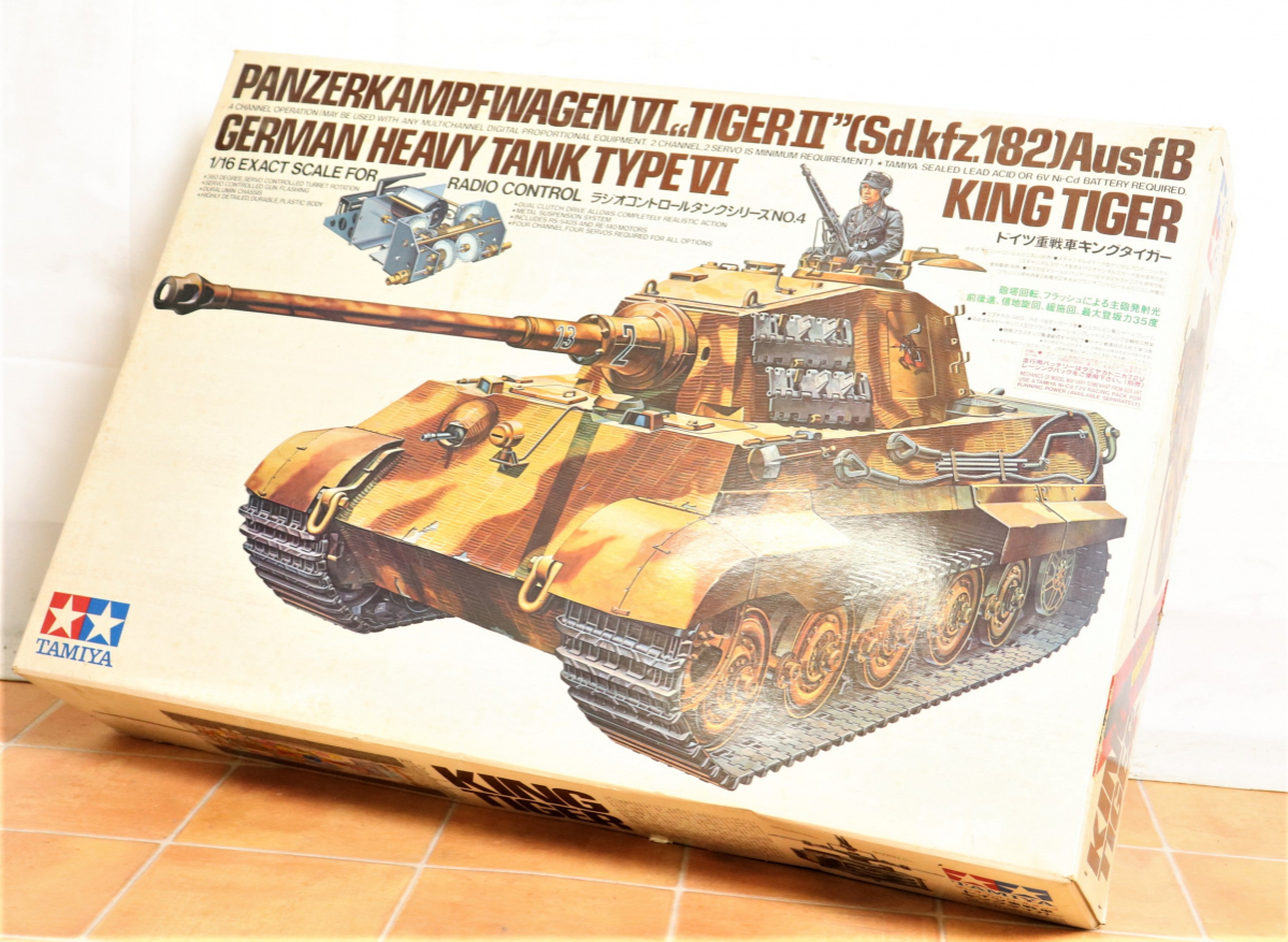安い，本物保証 TAMIYA タミヤ KING TIGER 1/16 ラジオコントロールタンクシリーズNO.4 ドイツ重戦車 キングタイガー プラモデル おもちゃ 020JRPL40(戦車、軍用車両)｜売買されたオークション情報、yahooの商品情報を 戦車、軍用車両