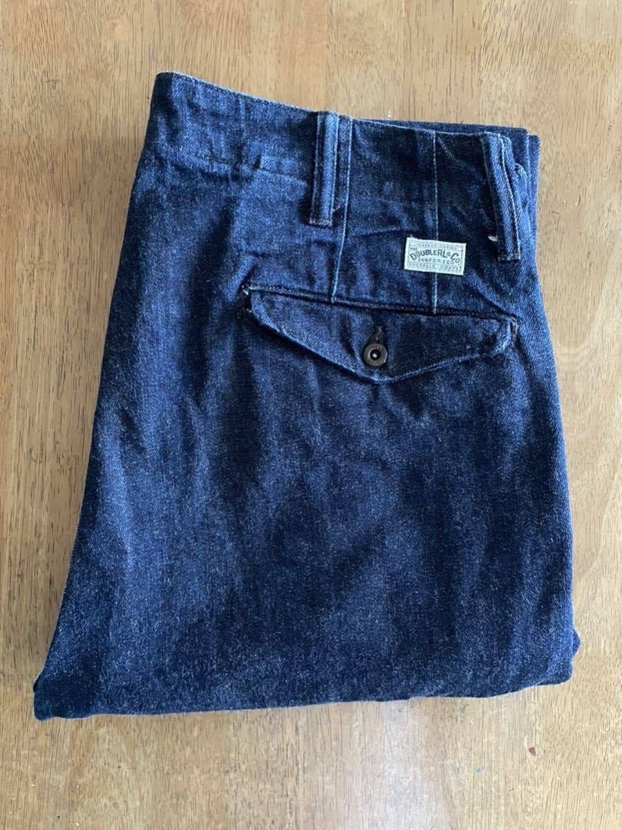  RRL DOUBLE RL DENIIM TROUSER ダブルアールエル デニムトラウザー 33(ボトムス)｜売買されたオークション情報、yahooの商品情報をアーカイブ公開 - オークファン 男性用