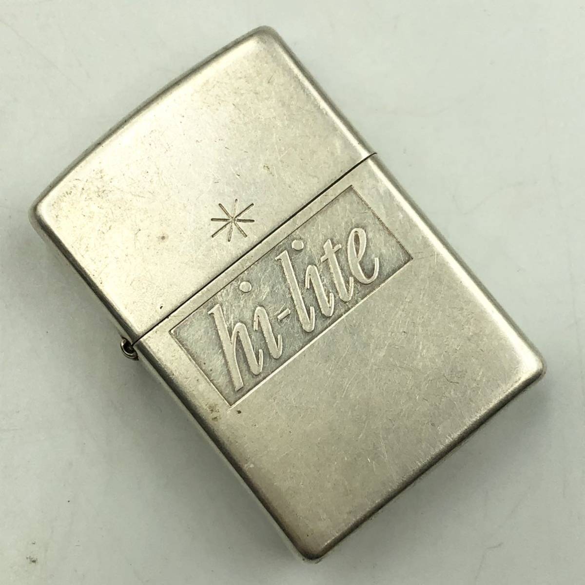 16HS☆ZIPPO hi-lite☆ジッポ ハイライト タバコ銘柄 hilite シリアル 