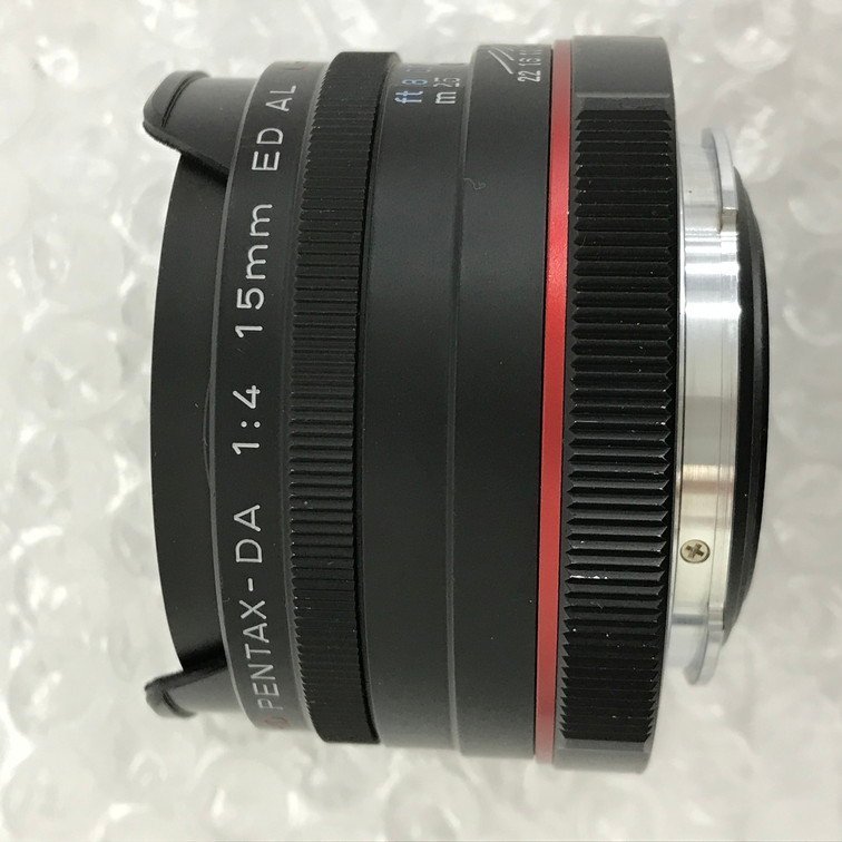 ペンタックス HD PENTAX-DA 15mm 4 ED AL Limited ペンタックス HD