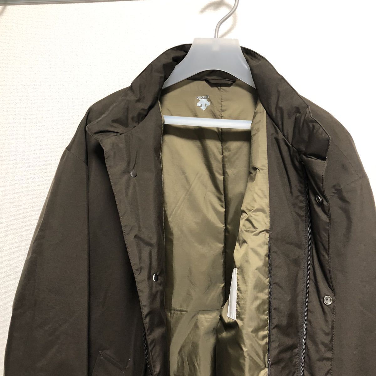 美品】DESCENTE PAUSE デサントポーズ ダウンコート ブラウン サイズO 