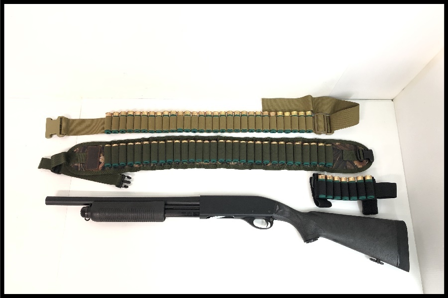 マルゼンM870 BVライブシェル 17発付き ライブカートエアソフト