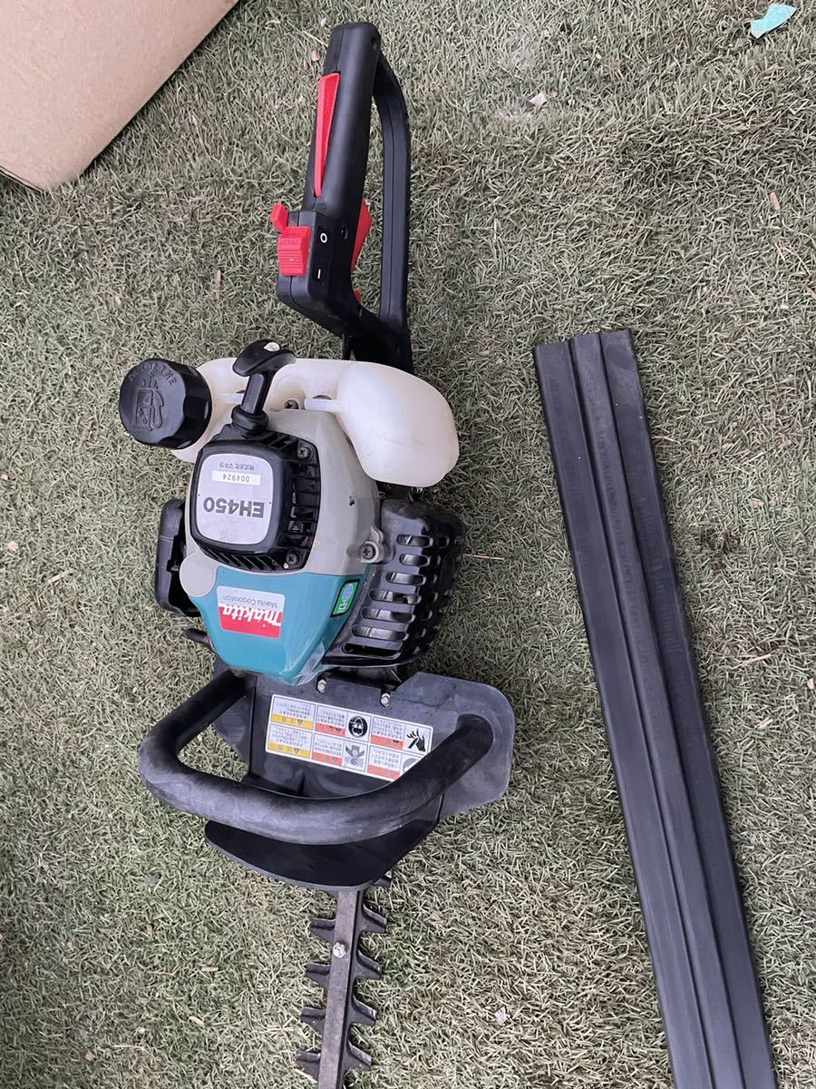 マキタ Makita 両刃式 最軽量 新型エンジン ヘッジトリマー EH450 混合 