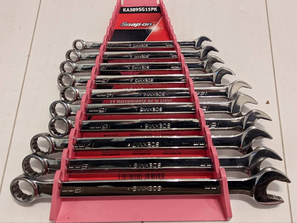 SNAP-ON スナップオン 10pc フランクドライブプラス コンビネーション 