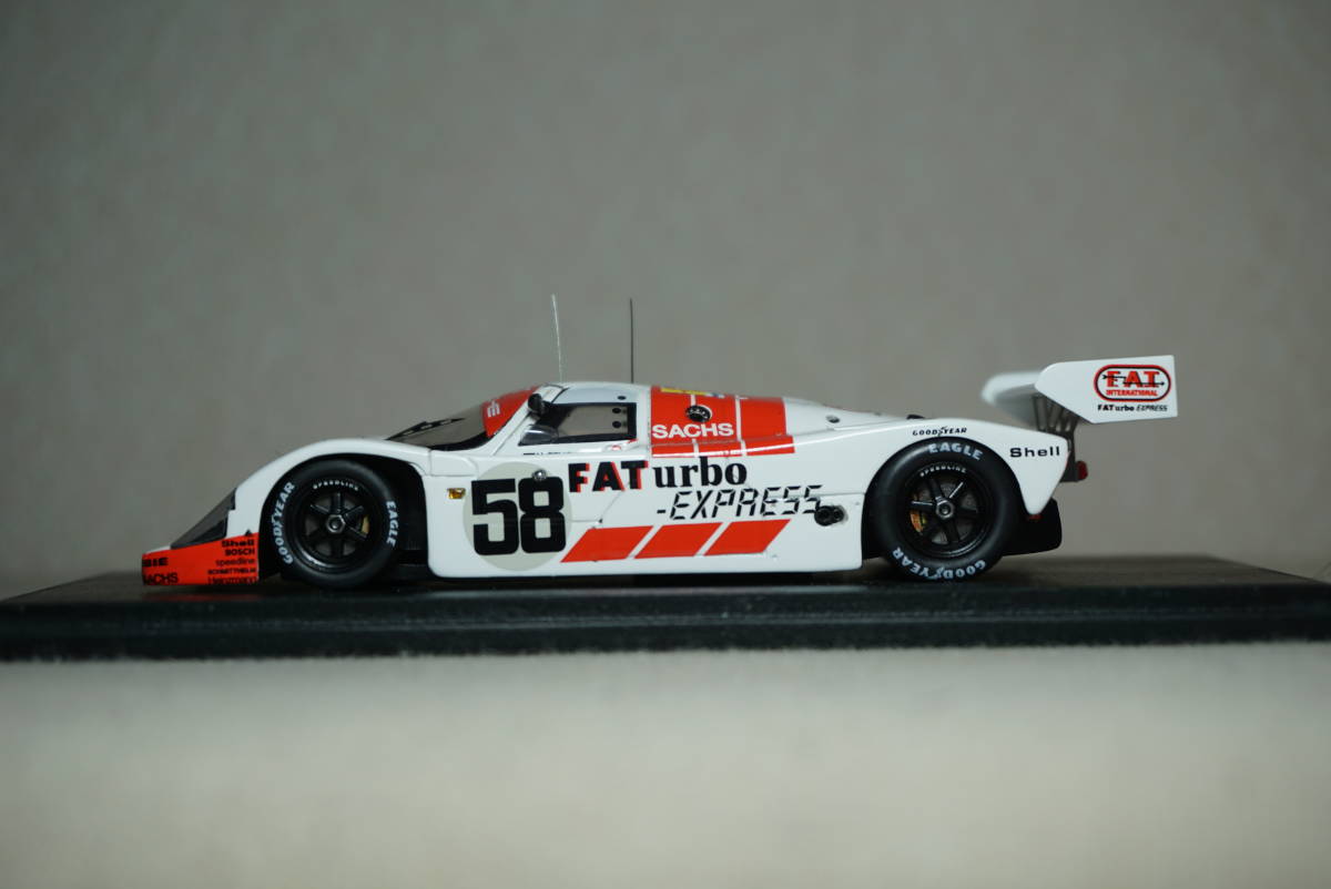 1/43 ルマン ヨースト spark Porsche 962 C #58 JOEST 1991 Le Mans 24h 7th ポルシェ コンラート Konrad FAT Porsche 1&frasl;43 Le SPARK 3位 Model