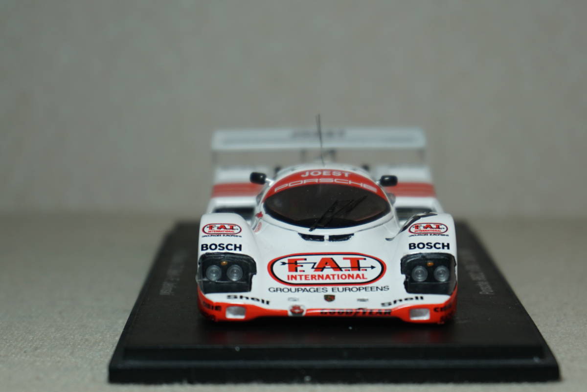 1/43 ルマン ヨースト spark Porsche 962 C #58 JOEST 1991 Le Mans 24h 7th ポルシェ コンラート Konrad FAT Porsche 1&frasl;43 Le SPARK 3位 Model