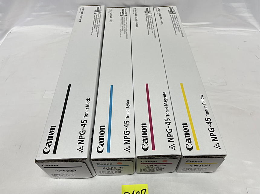 NPG-45 Canon トナー | ⁄ D427新品キャノン CANON 純正品 キヤノン 4色