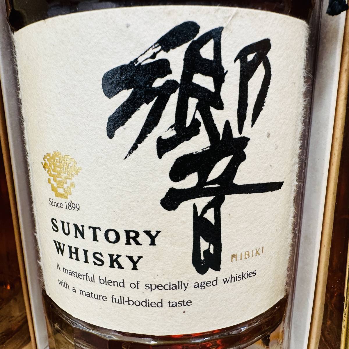 SUNTORY／サントリー ウイスキー 響／裏ゴールドラベル 金キャップ 