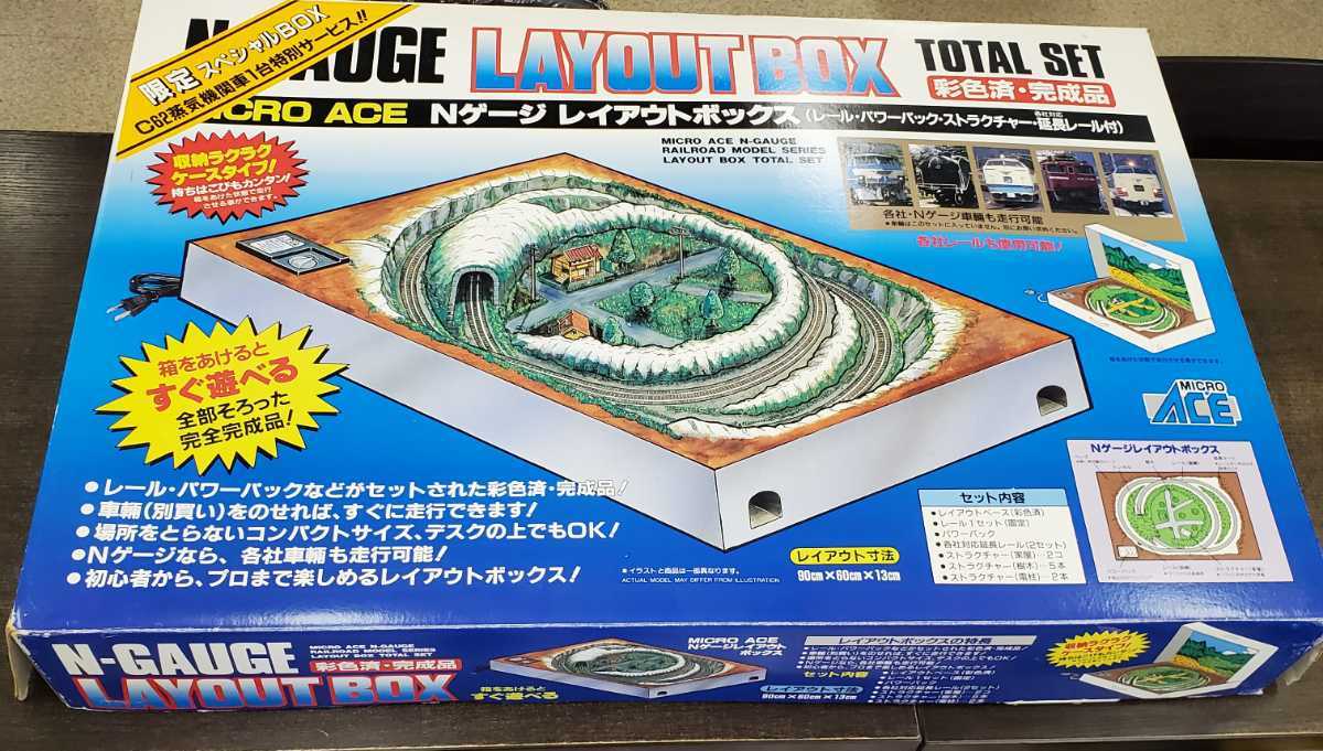 MICRO ACEN Nゲージ レイアウトボックス ジャンク扱 鉄道模型 【公式通販】